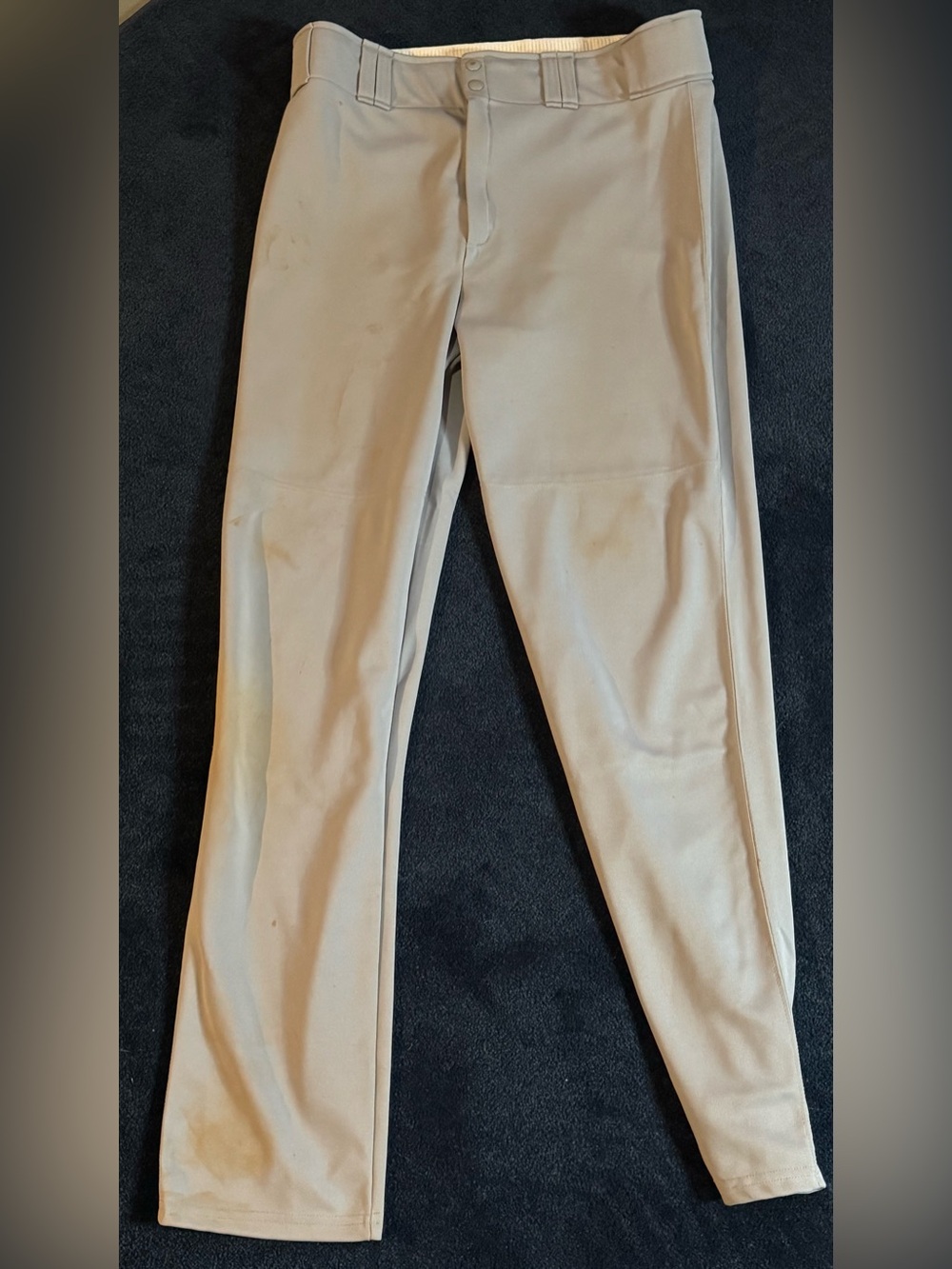 Men’s Mizuno - “Gray” Baseball Pants Long (Size: L)